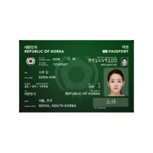 SOUTH KOREAN ID CARDS