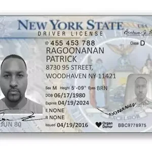 New York State Driver License